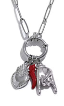 Load image into Gallery viewer, Rosso Cornicello Necklace
