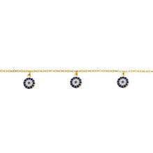 Load image into Gallery viewer, Evil Eye Anklet
