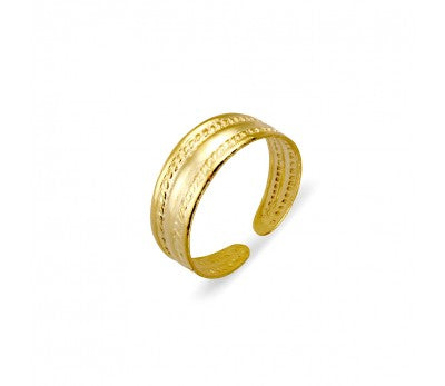 Holly Toe Ring